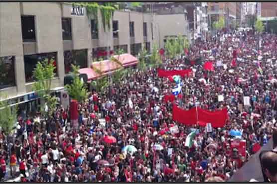 Anti-protest law fuels protests in Quebec