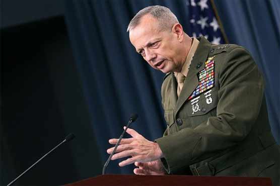 Mistrust with Pakistan yet not finished: Gen Allen 