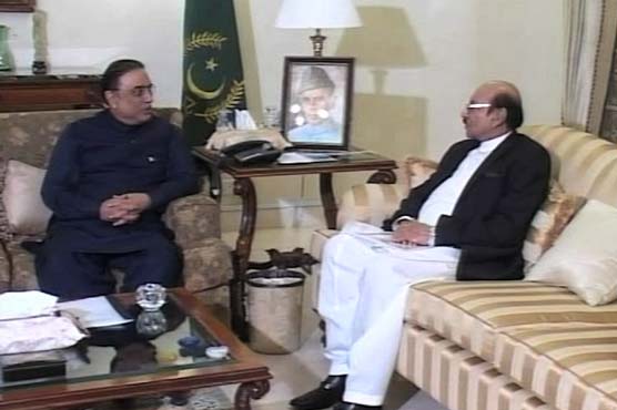 Qaim, Malik briefs president over Karachi unrest