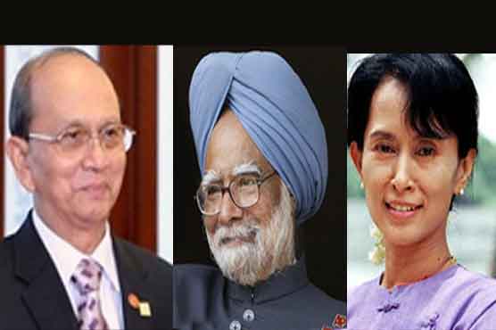 India's premier begins historic visit to Myanmar