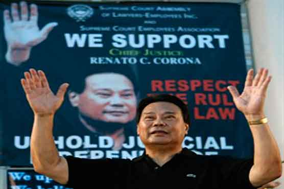 Philippines chief justice found guilty of corruption