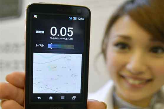 Cell phones monitoring radiation to sell in Japan