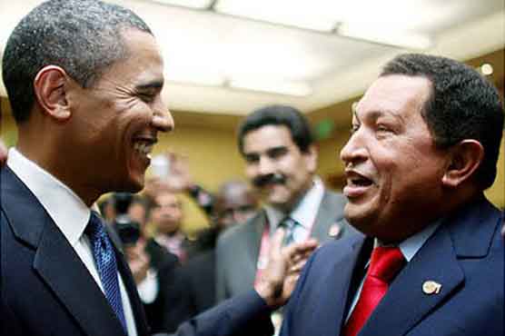 Chavez jokes about teaming with Obama