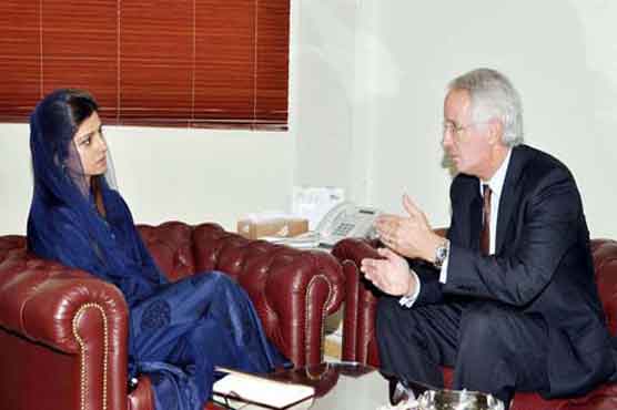 Khar, Munter discuss Pak-US relations