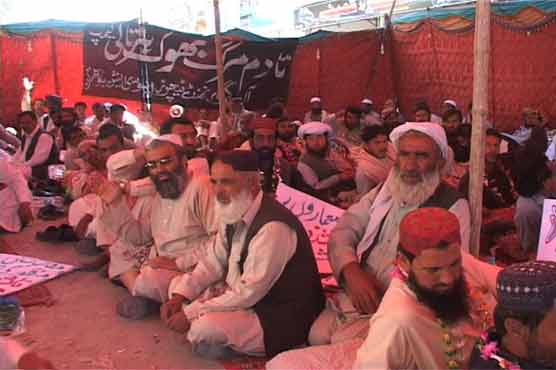 Quetta: Teachers' protest enters 22nd day 
