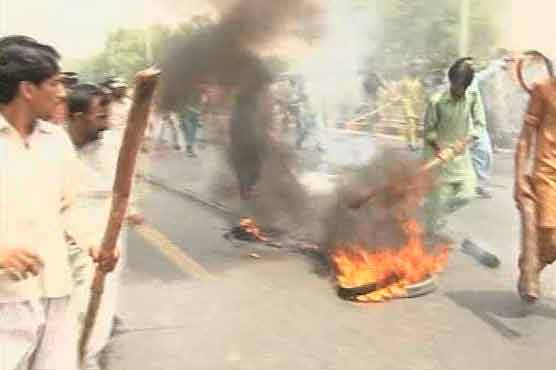 Energy protesters go on rampage 