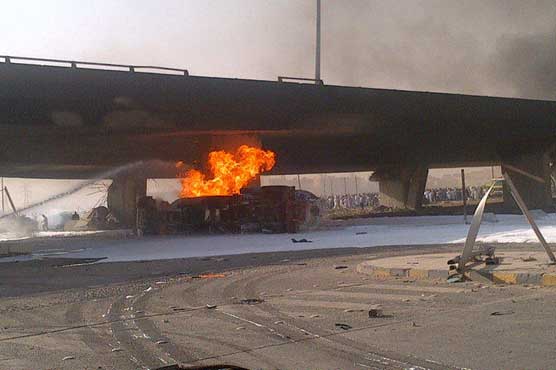 Fuel tanker explosion kills 22 in Saudi capital