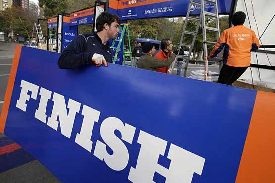NYC cancels marathon in wake of Superstorm Sandy
