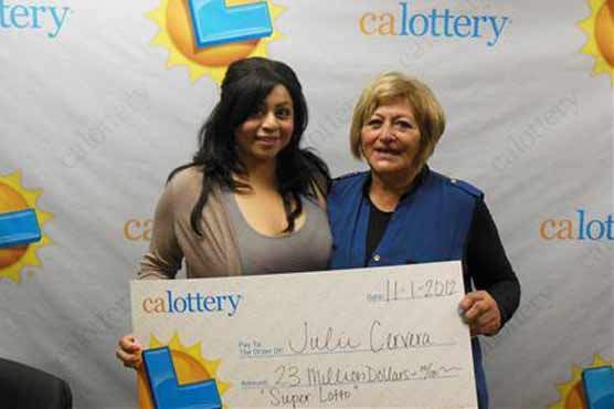 US grandma claims $23M lotto prize just in time 