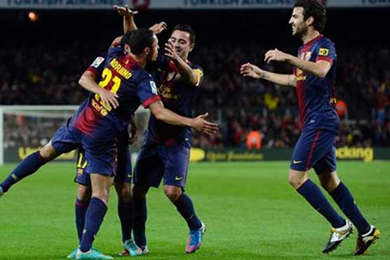Barca beats Celta for best start in Spanish league 