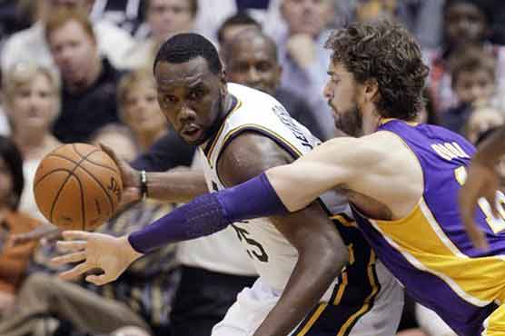 NBA: Foye leads Jazz over Lakers