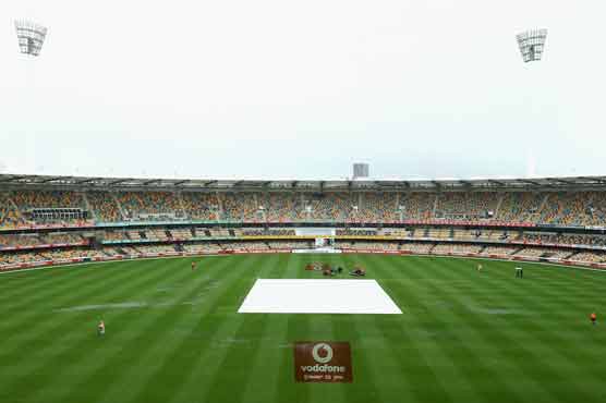 Second day washout in Brisbane test