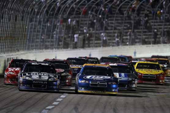 Busch wins pole, Keselowski outpaces Johnson