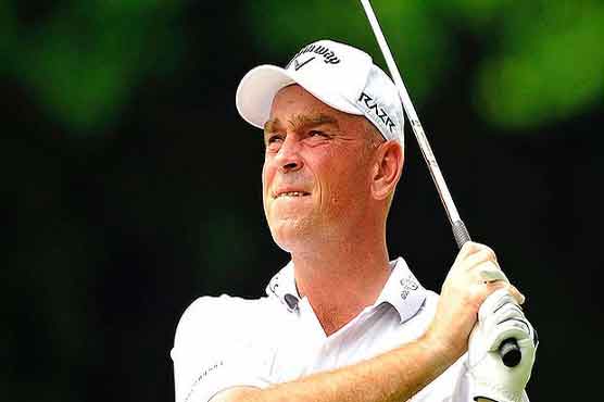  Bjorn holds 1-stroke lead at Singapore Open