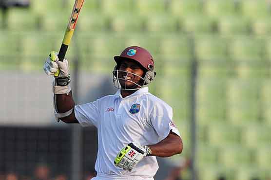 West Indies reaches 437-4 at lunch on day 2 