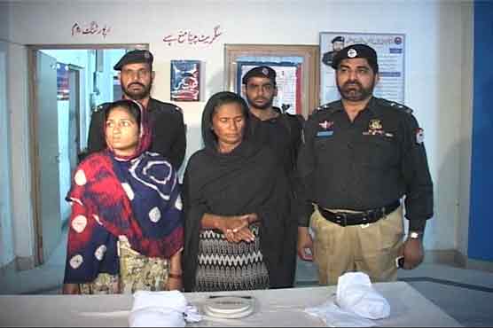  Woman, daughter held for drug sale