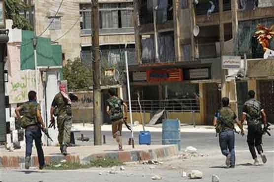 Syrian air force target rebel-held areas 