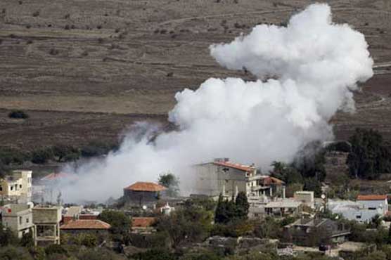 Israel shells Syria after fire hit military vehicle on Golan