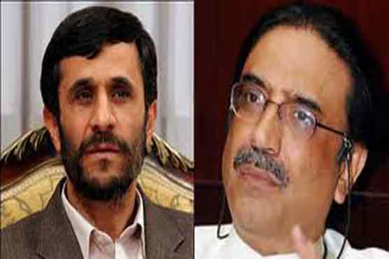 Ahmadinejad telephones Zardari