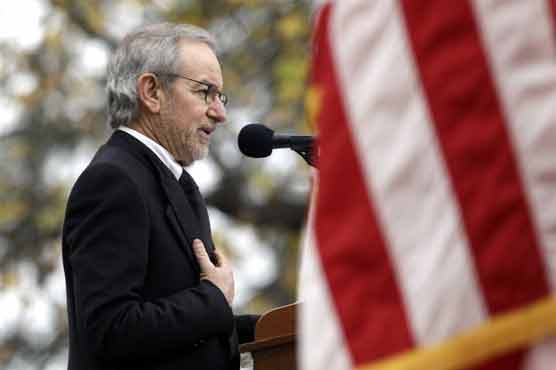 'Lincoln' director Spielberg speaks in Gettysburg 