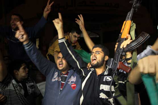 Gaza celebrates as ceasefire with Israel takes effect