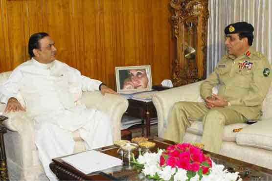 COAS, President Zardari discuss security issues