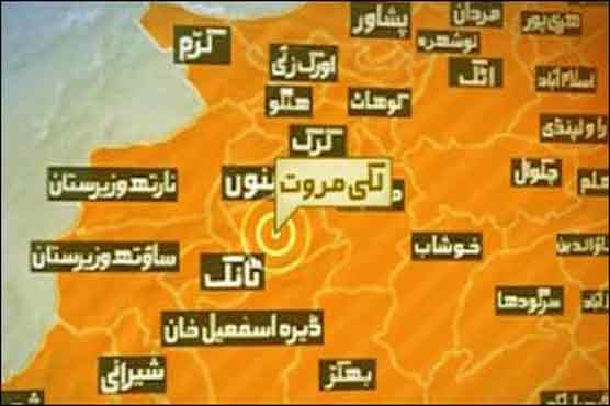 Suicide attack in Lakki Marwat hurts two cops 