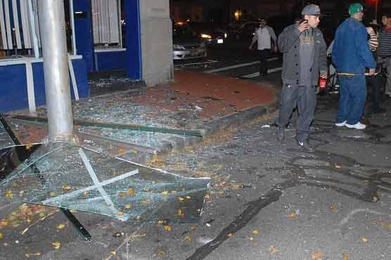 Gas explosion levels US buildings; 18 hurt 