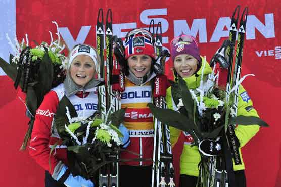 Bjoergen, Sundby win cross-country WCup races 