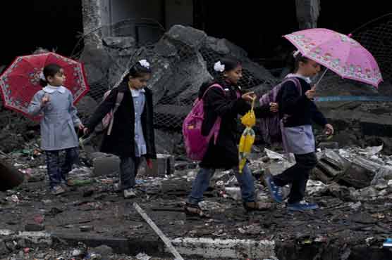 Gaza schools open after truce 