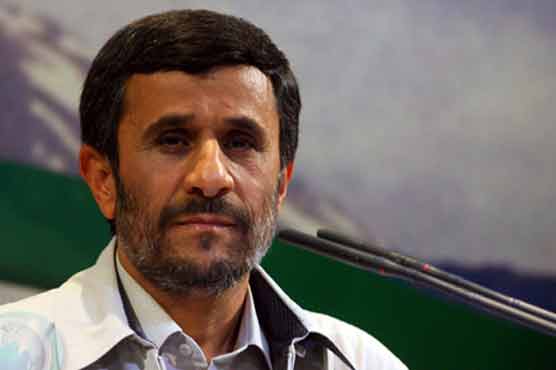 Ahmadinejad hails Hamas resistance against Israel 