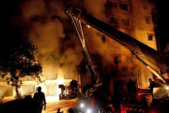 Bangladeshis protest after fire that killed 112 