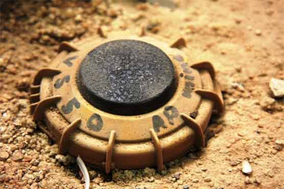 One killed in landmine explosion 