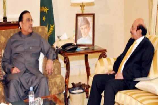 Zardari, Qaim discuss Karachi unrest, SPLGO strike