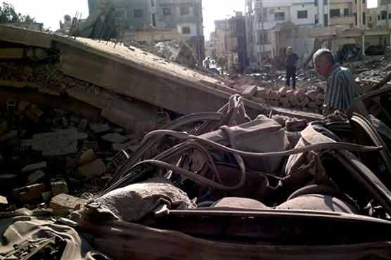 Syria suicide blast kills 4 at security compound