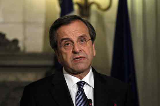 Greek PM stresses urgency of austerity deal