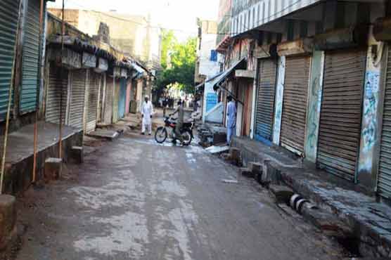 Strike hits different parts in Sindh 