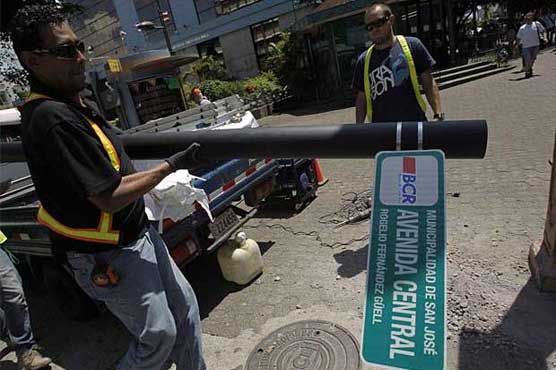 San Jose, Costa Rica to install its first street signs