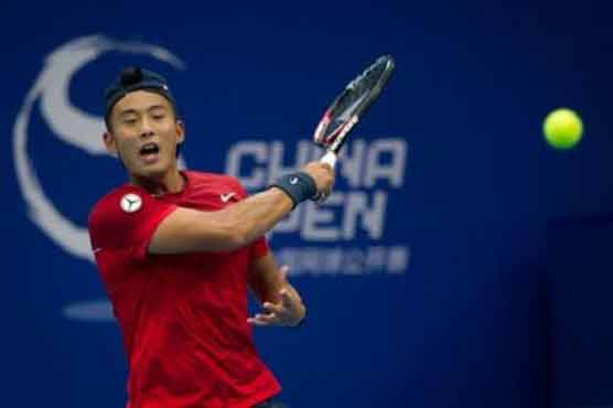 Tennis: China's Zhang shocks Gasquet in Beijing