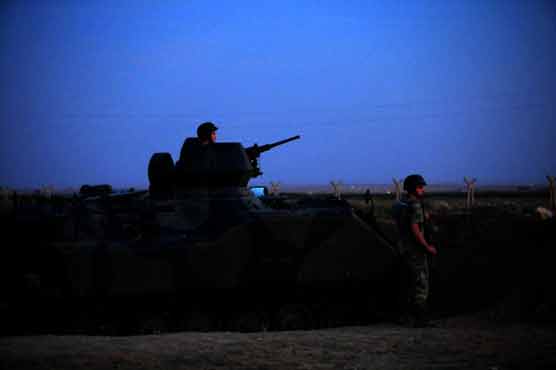 Turkey: Syria pulls back tanks from Turkish border