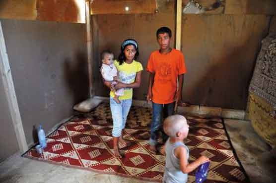 First refugee camp set up in Syria 