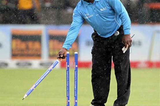 Umpires implicated in fixing sting are sidelined