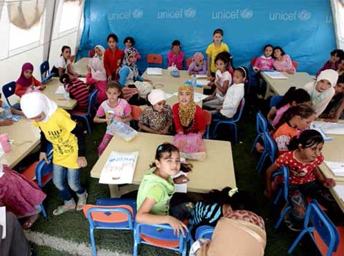 School helps traumatized Syrian kids heal