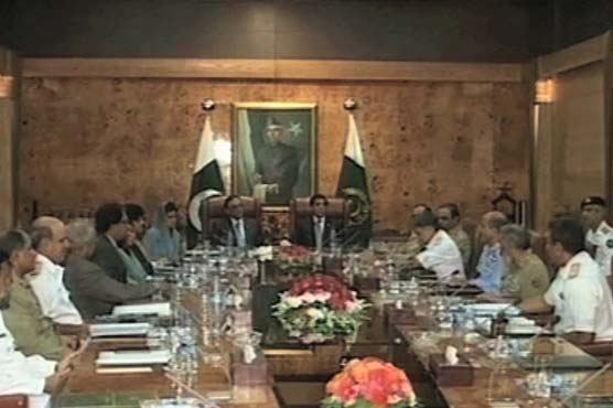 Civil and military leadership meets at Presidency