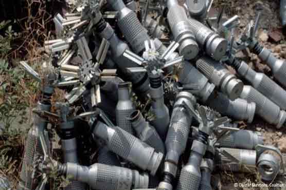  Syria using cluster bombs: HR group 