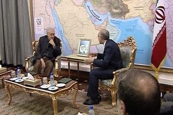 Iran hands visiting UN Syria envoy proposal