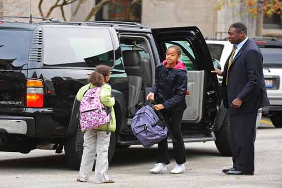 Obama daughters school evacuated after terror call 