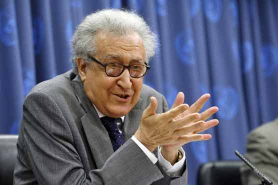 Brahimi calls for ceasefire call in Damascus