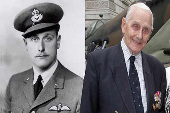 Oldest UK fighter pilot dies at 99 