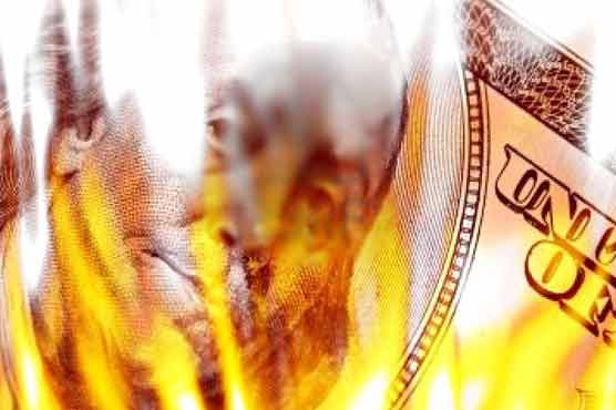 Robbers burn ATM failing to open it 